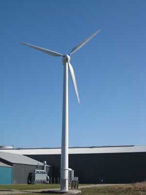 kleine horizontale Windanlagen mit 10kW, 15kW, 20kW, 30kW Windr&auml;der, Windenergieanlage